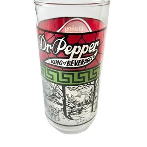 Vintage 1978 Dr. Pepper Holiday Tumbler
